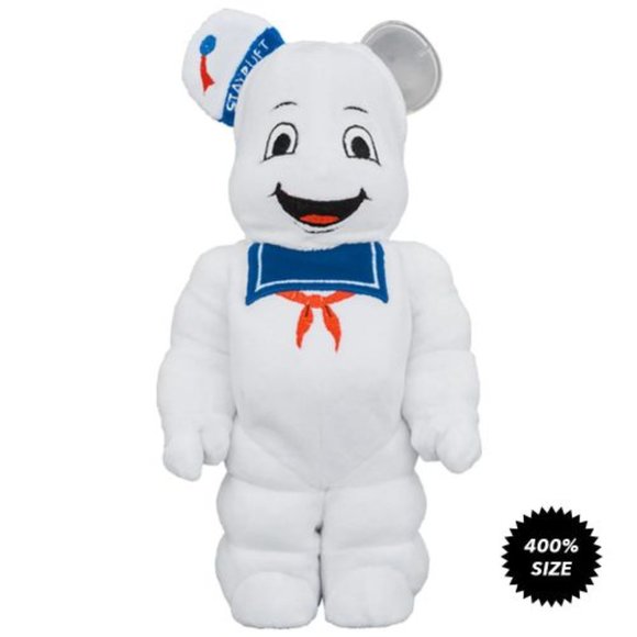 Ghostbusters: Stay Puft Marshmallow Man (Costume Ver.) 400% Bearbrick by toy - Picture 1 of 2